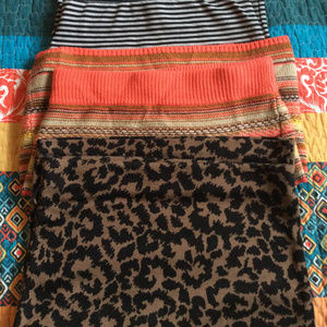 3 skirts s and xs by xhiliration and MOSSIMO